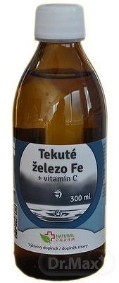 Pharma Activ Tekuté železo Fe + Vitamín C 1x300 ml