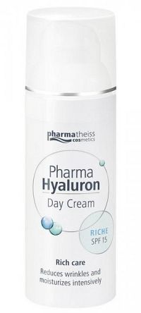 Pharma HYALURON denný krém RICHE SPF 15 1x50 ml
