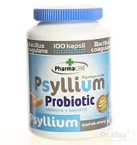 PharmaLINE Psyllium Probiotic 1×100 cps, probiotiká