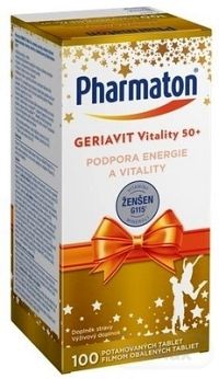 Pharmaton Geriavit Vitality 50+ vianočné balenie 1×100 tbl