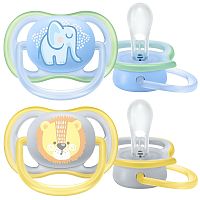 Philips AVENT Cumlík Ultra air pastel 0-6m chlapec 2 ks 1×2ks