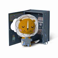 PICCA LOULOU Lev Louie darčekovej krabičke 1×1 ks, hračka pre deti