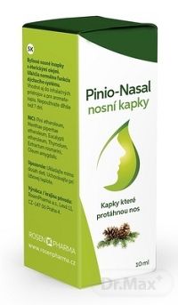 Pinio-Nasal nosné kvapky 1×10 ml, nosné kvapky