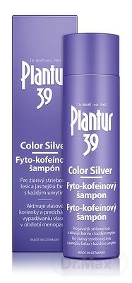 Plantur 39 Color Silver Fyto-kofeínový šampón 1x250 ml
