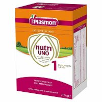 Plasmon Nutri-Uno 1 Počiatočné Mlieko 0m+ 2x350g 2×350 g