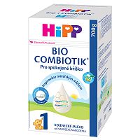 Počiatočná mliečna dojčenská výživa HiPP 1 BIO Combiotik® 1×700 g, vhodné od narodenia