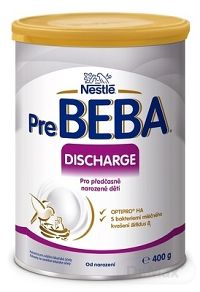 PreBEBA DISCHARGE mliečna výživa dojčiat 1×400 g, od narodenia