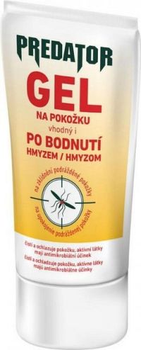 PREDATOR gél na pokožku vhodný i po bodnutí hmyzom 1x25 ml