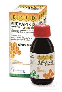 PREVAPIS JUNIOR sirup TUS 1×100 ml, výživový doplnok