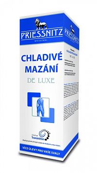 Priessnitz chladivý gél DE LUXE (bez parabénov) 200 ml