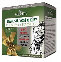 PRIESSNITZ STAROSTLIVOSŤ O KĹBY tbl (Kolagény + Boswéllia) 90+30 (120 ks)