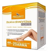 PRIESSNITZ Žilná a cievna výživa FORTE cps 1x60 ks + Zadarmo Gél na žily a cievy DE LUXE 125 ml, 1x1 set