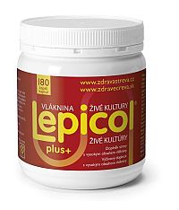 Probiotics International Lepicol Plus tráviace enzýmy 180 kapsúl