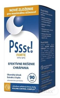 Pssst! FORTE ústny sprej proti chrápaniu 1×25 ml