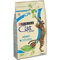 Purina Cat Chow Adult s Tuniakom a lososom 1×1,5 kg, granule pre mačky