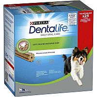Purina Dentalife Medium Multipack 1×24 ks, maškrta pre psy
