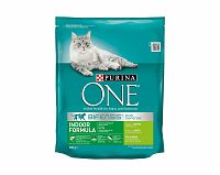 Purina ONE 800g Indoor s morčacím a celozrnnými obilninami 1×800 g, pre mačky