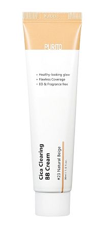 Purito Cica Clearing BB Cream No. 23 / Natural Beige / 30 ml 1×No. 23 / Natural Beige / 30 ml