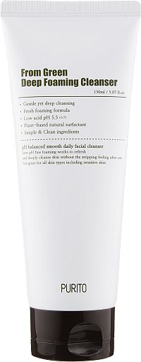 Purito From Green Deep Foaming Cleanser 150 ml 1×150 ml