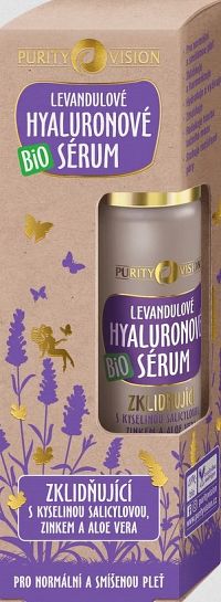 Purity Vision Bio upokojujuce Levandulove hyaluronove serum 1×50 ml