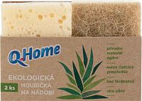 Q Home ECO hubka na riad (2ks/fol) 1×1 ks hubka