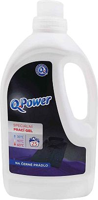 Q Power prací gél 25PD Čierne prádlo 1×25PD gél