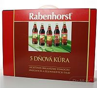 Rabenhorst 5 dňová očistná kúra 1×1 set, ovocné a zeleninové šťavy 5×750 ml