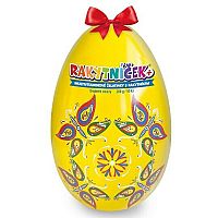 RAKYTNÍČEK+ Veľkonočné vajce žlté 2023 multivitamínové želatínky 1×50 ks