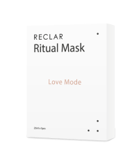 RECLAR Ritual Mask Love Mode jednorazová plátenková maska na tvár pre všetky typy pleti 5 ks