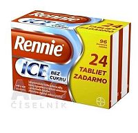 Rennie Ice bez cukru 72ks+24ks