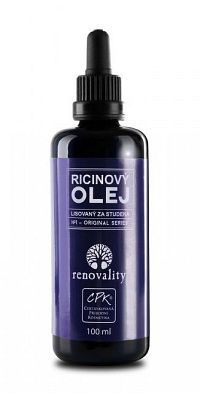 renovality RICÍNOVÝ OLEJ lisovaný za studena 1x100 ml