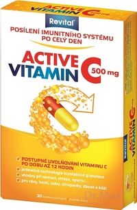 Revital ACTIVE VITAMIN C 500 mg cps 1x30 ks