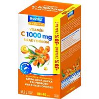 Revital C vitamín 1000 mg + rakytník 80+40 tbl 120 tabliet