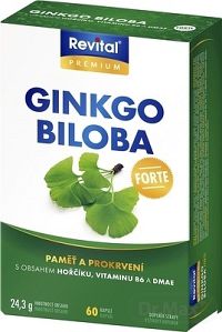 Revital GINKGO BILOBA FORTE 1×60 cps, výživový doplnok