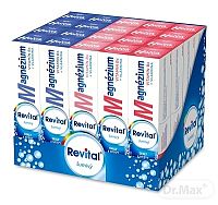Revital Magnézium + B6 šumivý MIX BOX tbl eff 3 príchute 20 x 20 ks