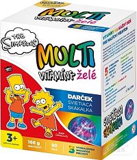 Revital MULTIVITAMÍNY The Simpsons želé 50 ks + Darček svietiaca skákalka, 1x1 set