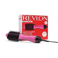 Revlon Pro Collection Rvdr5222e Vlasový Teal S Funkciou Sušenia A Kulmou, Ružová 1×1 ks, kefa na vlasy