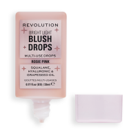 Revolution Bright Light Blush Drops Pink Rosie Lícenka 23 ml