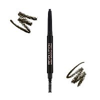 Revolution Duo Dark Brown ceruzka na obočie 1×1 ks