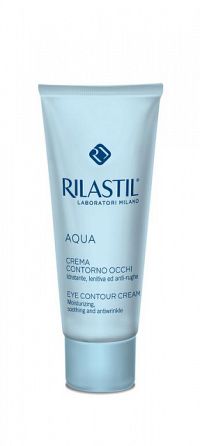 Rilastil Aqua hydratačný očný krém tuba 15 ml
