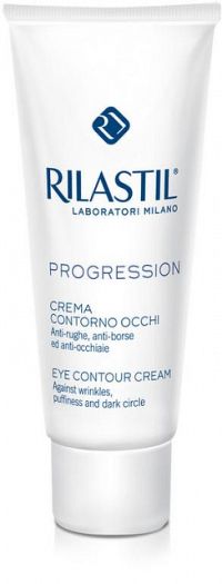 Rilastil Progression očný krém proti vráskam, opuchom a tmavým kruhom 15 ml