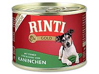 Rinti Konzerva Gold Senior Králik 1×185 g, konzerva pre seniorné psy