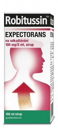 Robitussin EXPECTORANS sir (liek.skl.) na vykašliavanie 1x100 ml