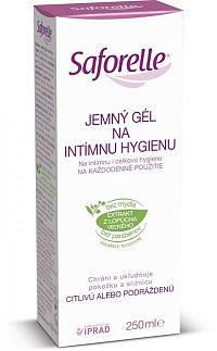 SAFORELLE jemný gél na intímnu hygienu 250 ml