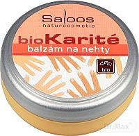 Saloos bioKarité balzam na nechty vysoký obsah zinku, regeneruje, zvláčňuje, 1x19 ml