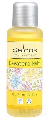 Saloos Devätoro kvetov telový a masážny olej 1x50 ml