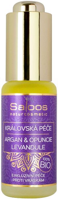 Saloos Královská péče Argan a opuncie a levandule 20 ml
