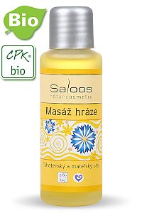 Saloos Masáž hrádze tehotenský a materský olej 1x50 ml