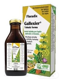 SALUS Floradix Gallexier 1×250 ml, tekutá forma
