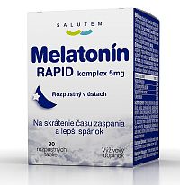 Salutem Melatonin RAPID komplex 5 mg 30 tabliet